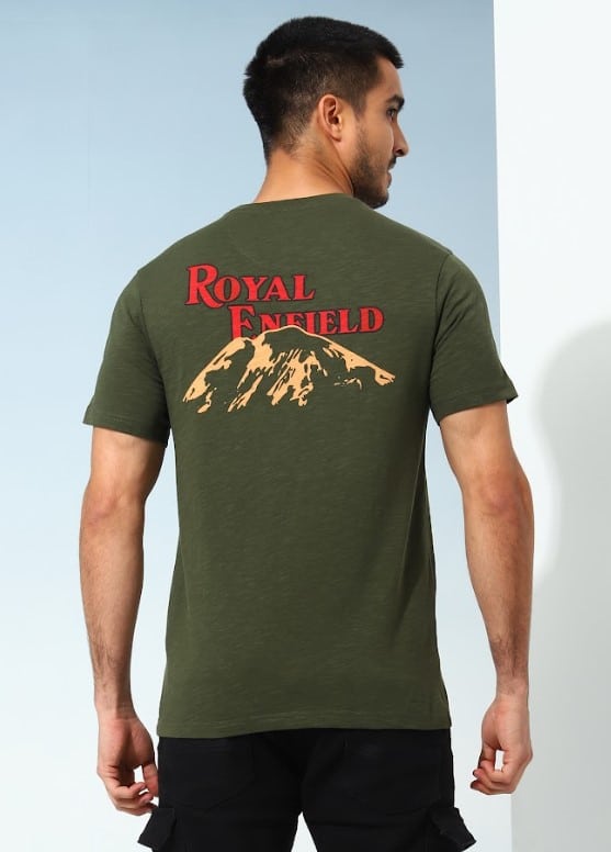 MOUNTAIN RE T SHIRT DARK OLIVE 9 24 29