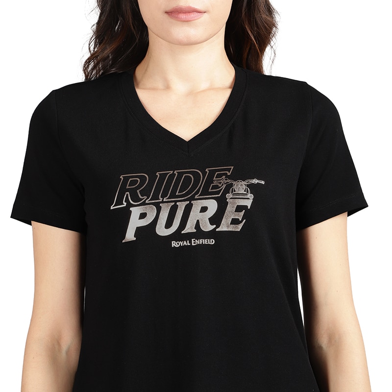 TSA240035 Ride Pure Women s T Shirt Black 3 270325091536