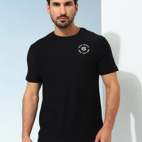 HD BRANDED T SHIRT BLACK 9 13 29