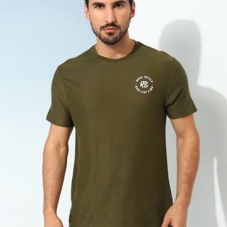 HD BRANDED T SHIRT OLIVE 9 13 29