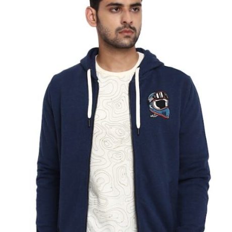 RIDERS HOODED SWEAT NAVY EMERALD 24 99 79